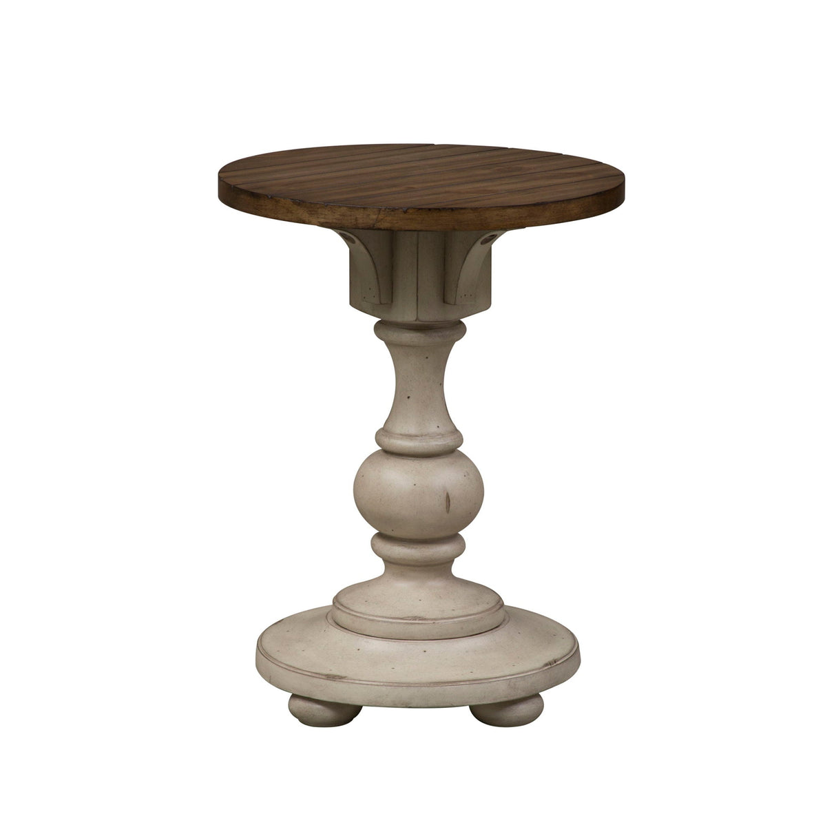 Liberty Furniture Morgan Creek - Chair Side Table - White | Meri Furniture