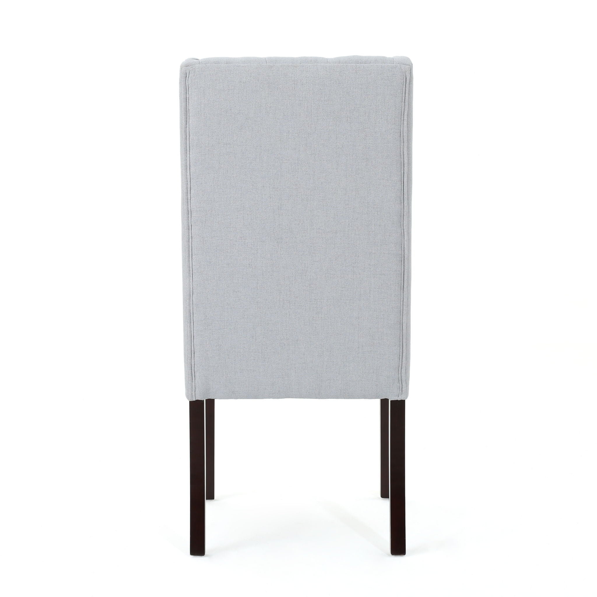Sophisticated Tufted Dining Chair With High Back Design