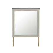 Augusta - Mirror With Sleek Frame, Large Scale Mirror For Dresser - Beige Brown