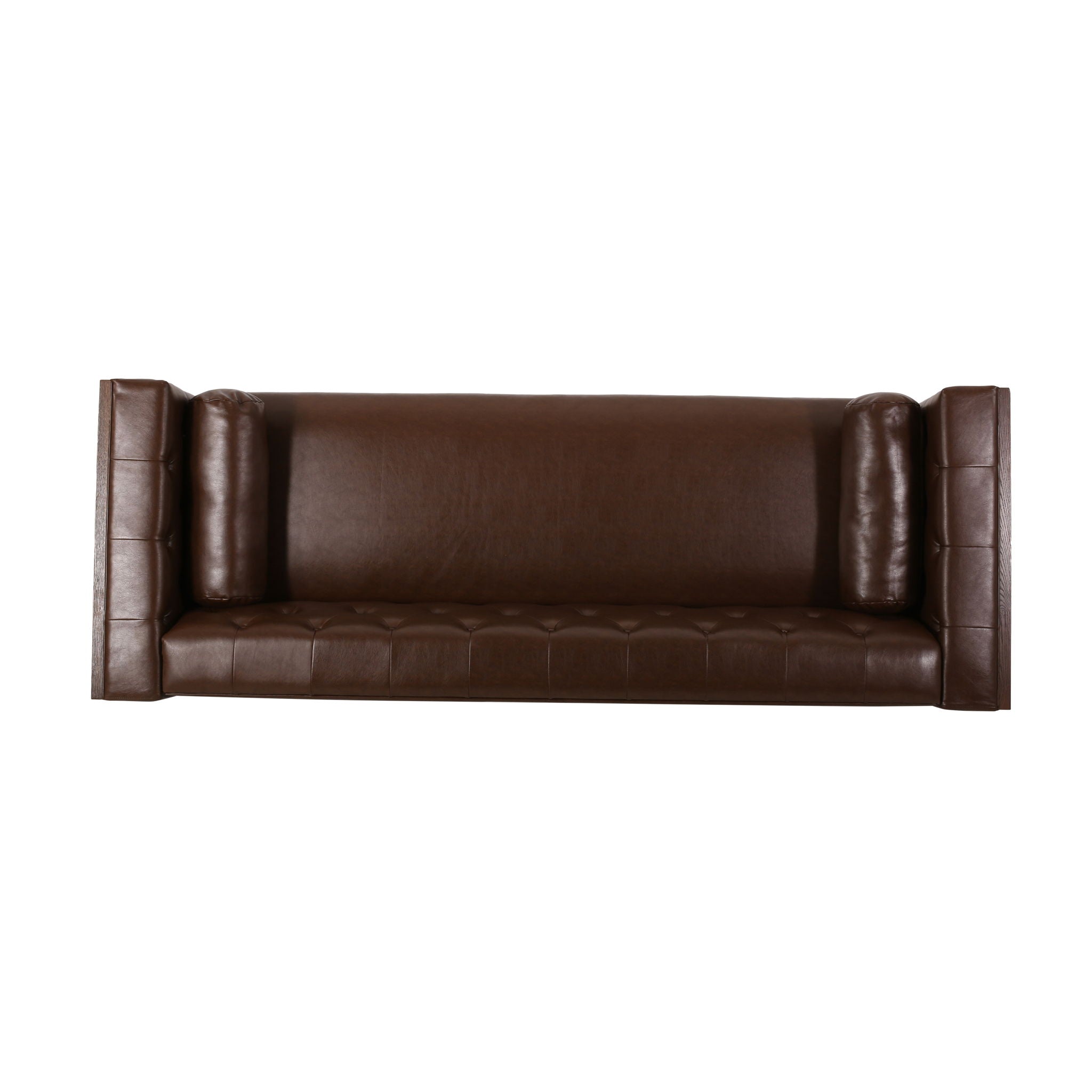Contemporary 3 Seater Sofa With Tufted Design