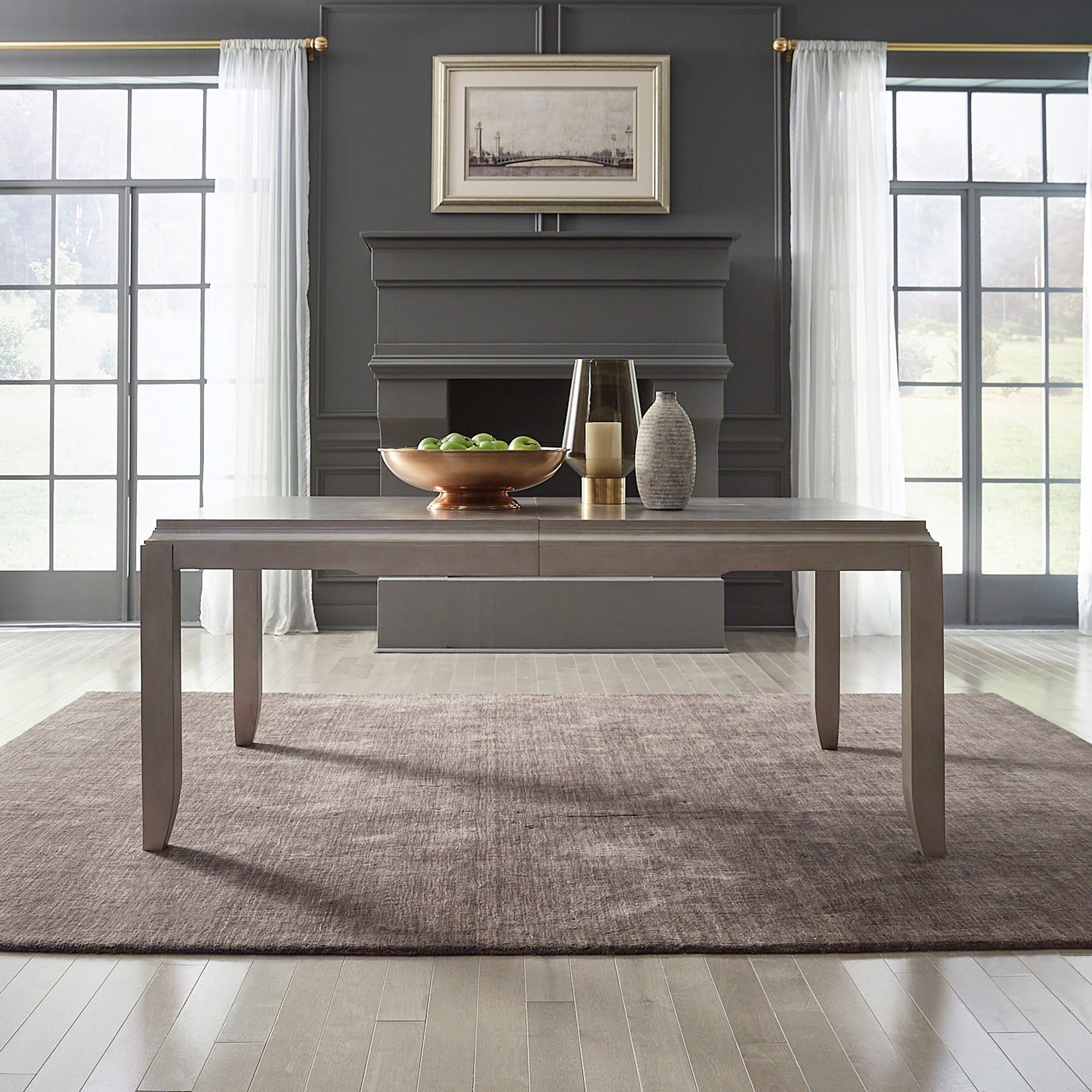 Liberty Furniture Montage - Rectangular Leg Table - Gray | Meri Furniture