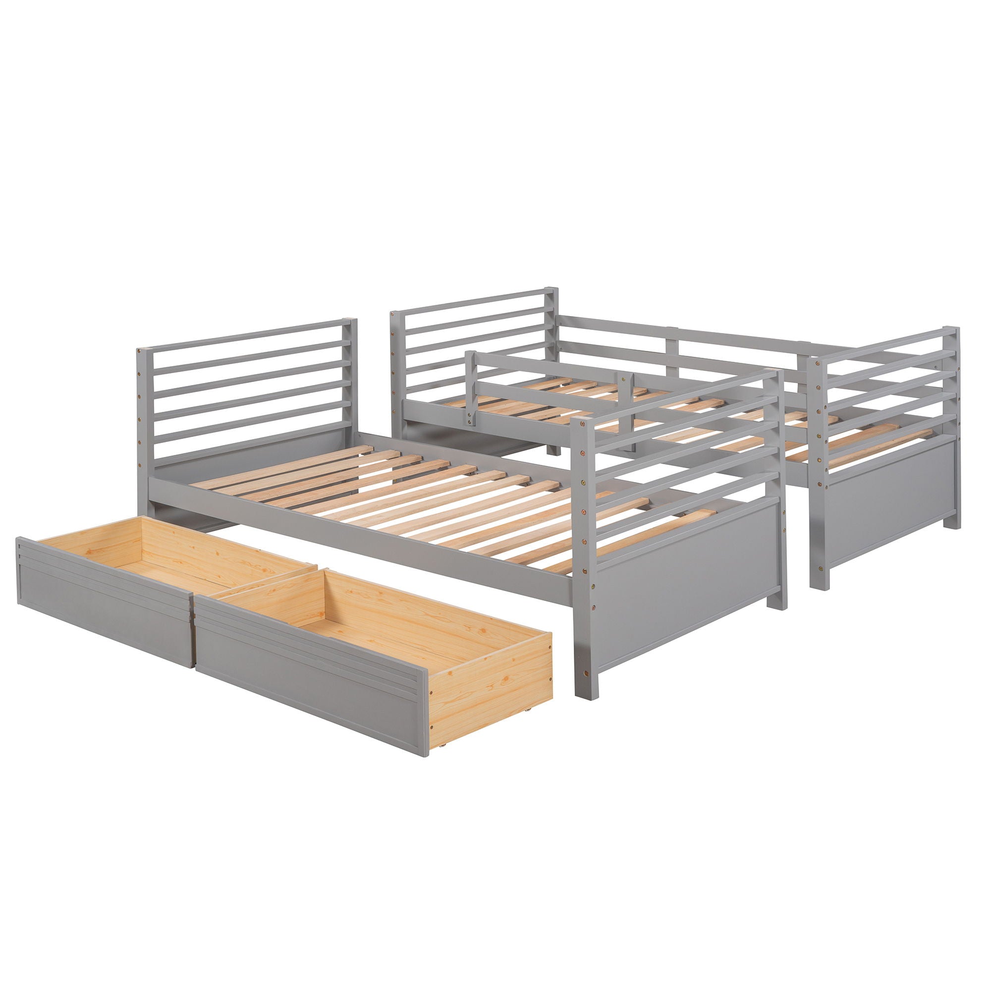 Bunk Bed With 2 Drawers