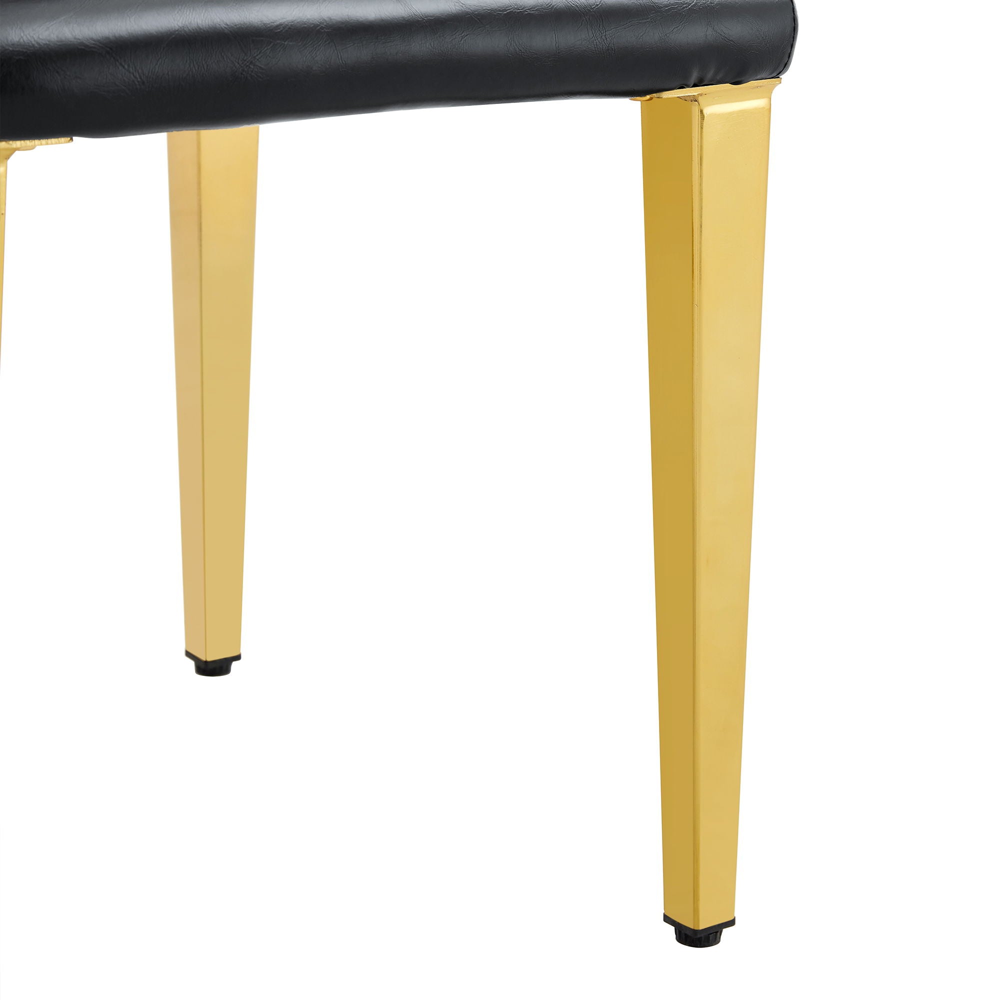 Elegant Upholstered Chairs With Metal Legs