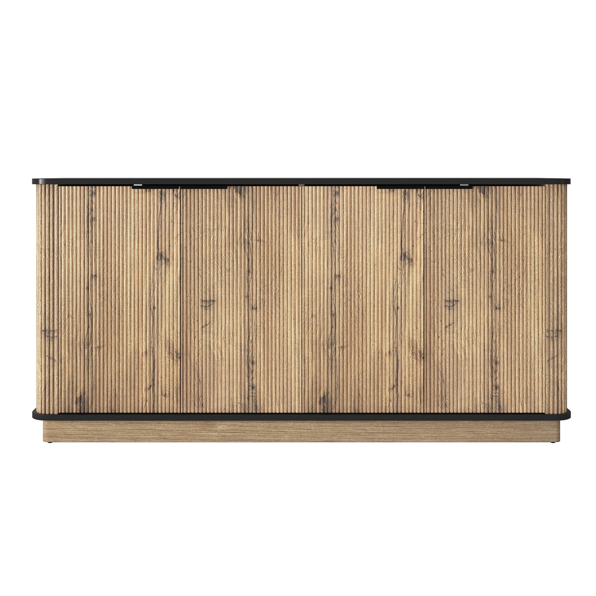 Multi Functional Sideboard, An Ideal Choice For TV And Tableware Storage In Modern Homes - Black