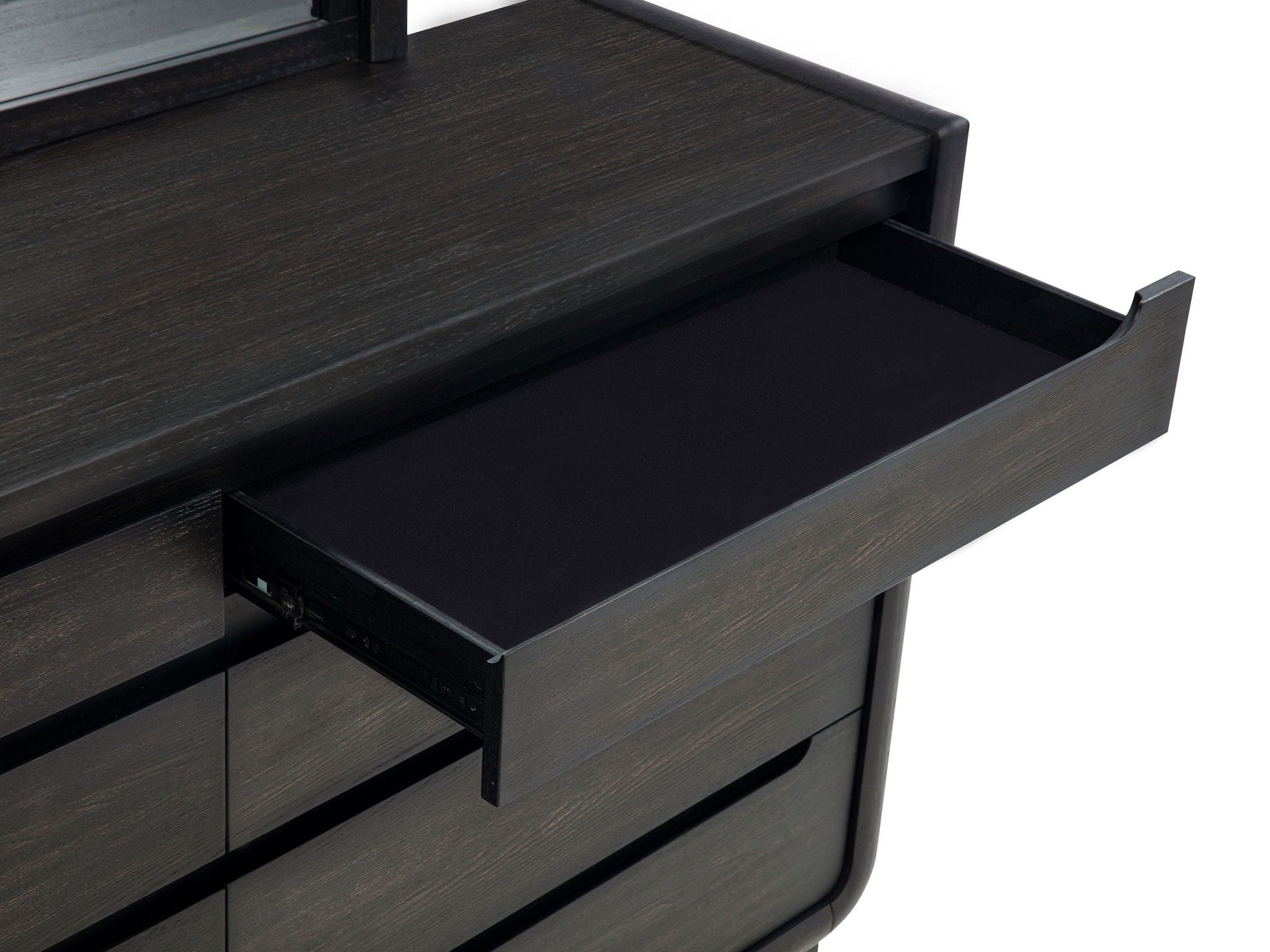 Leandro 4-piece Eastern King Bedroom Set Burnished Black