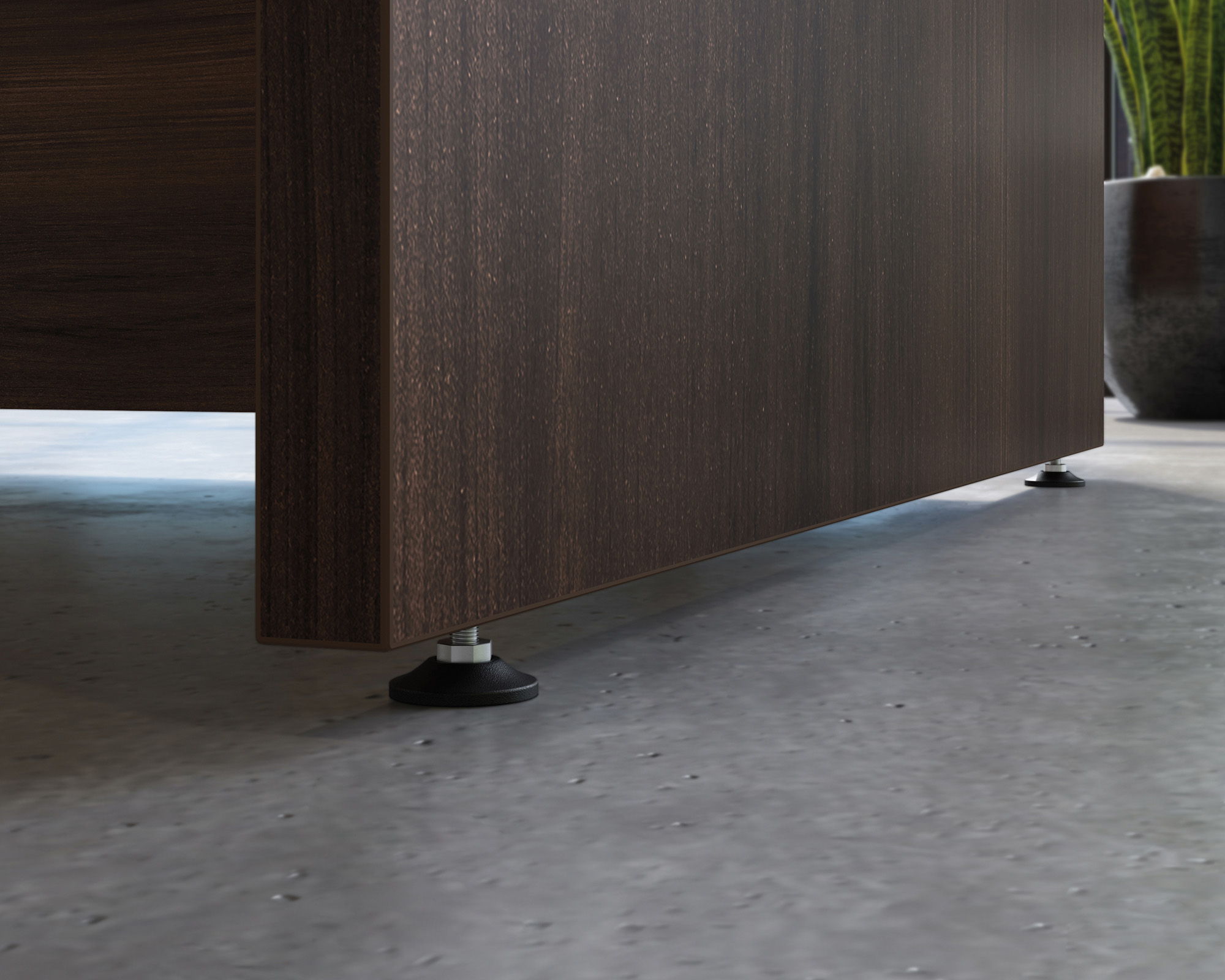Commercial Desk 60" x 30" in Noble Elm