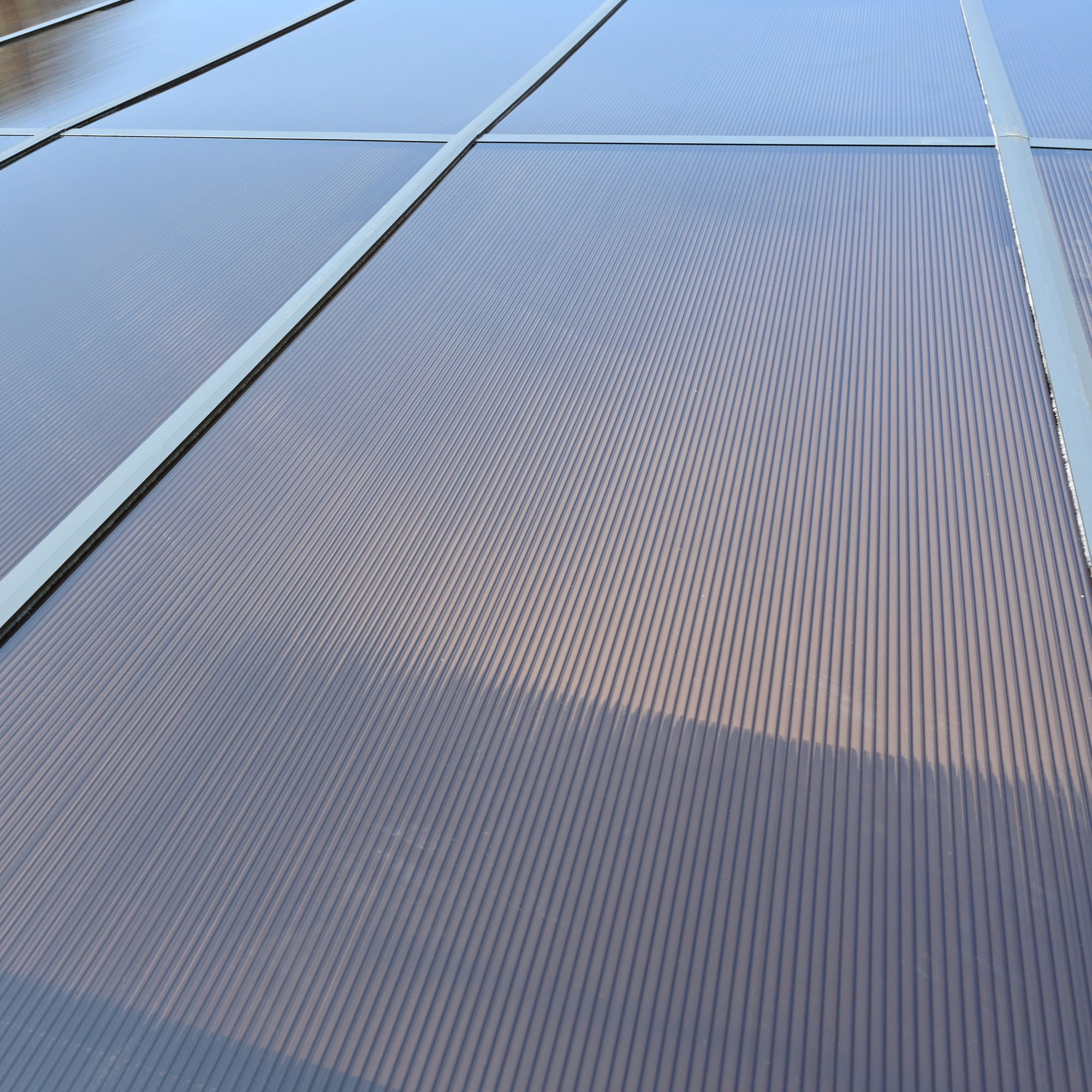 Outdoor Wall Mounted Gazebo With Sloped Roof Design, Uv Protection, And Durable Iron Frame - Gray