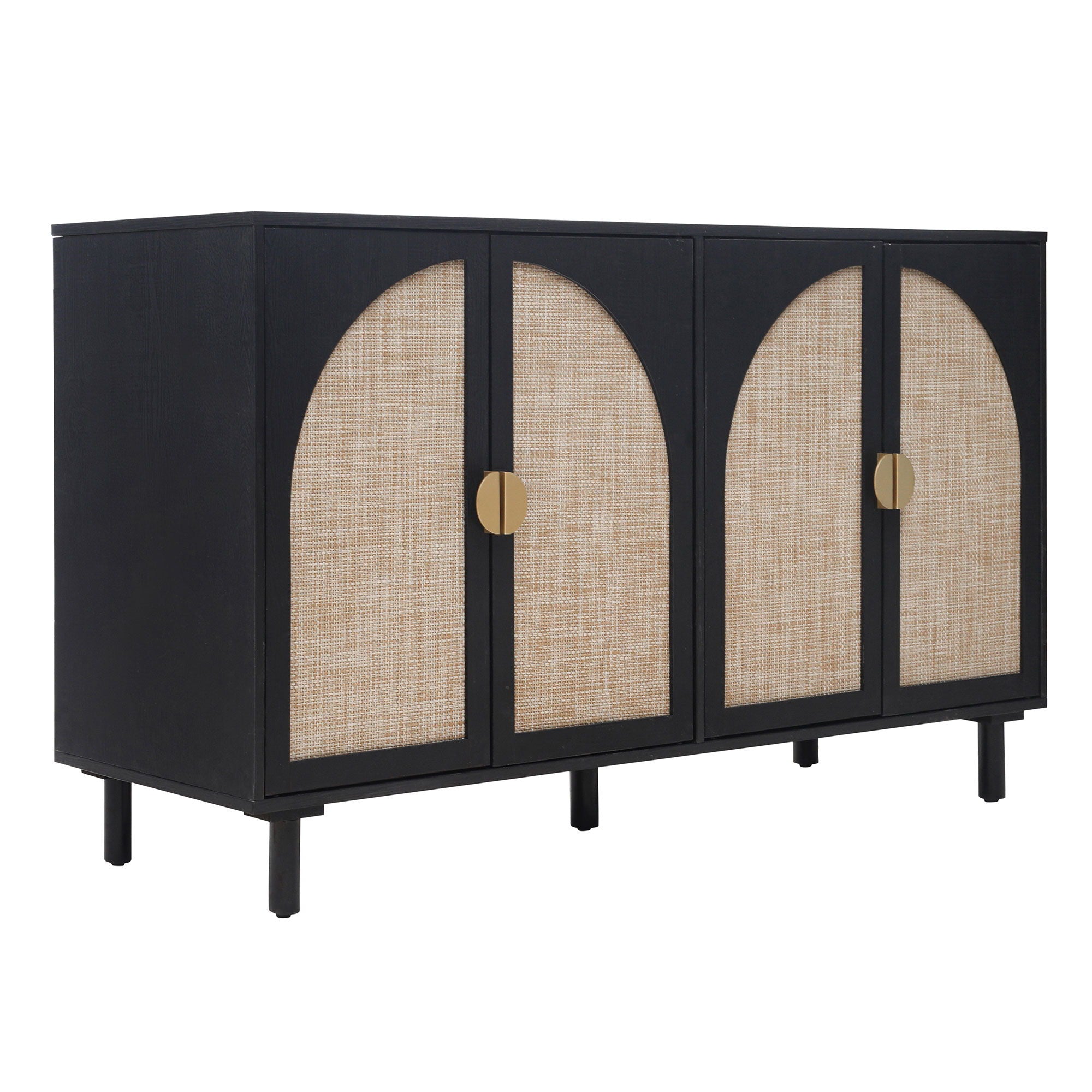 4 Door Cabinet, Customizable Storage System
