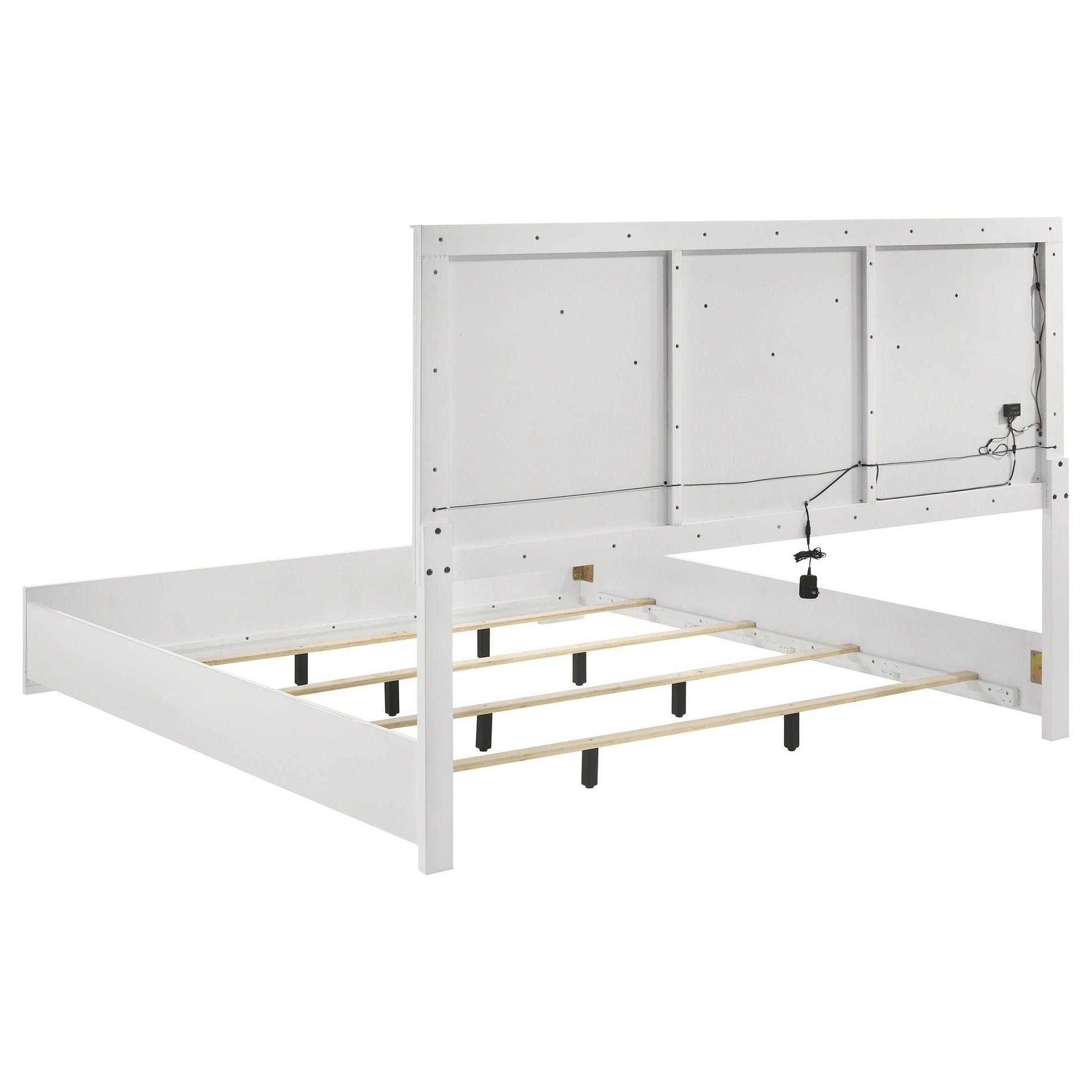 Coaster Fine Furniture Ives - Panel Bed LED Headboard | Meri Furniture