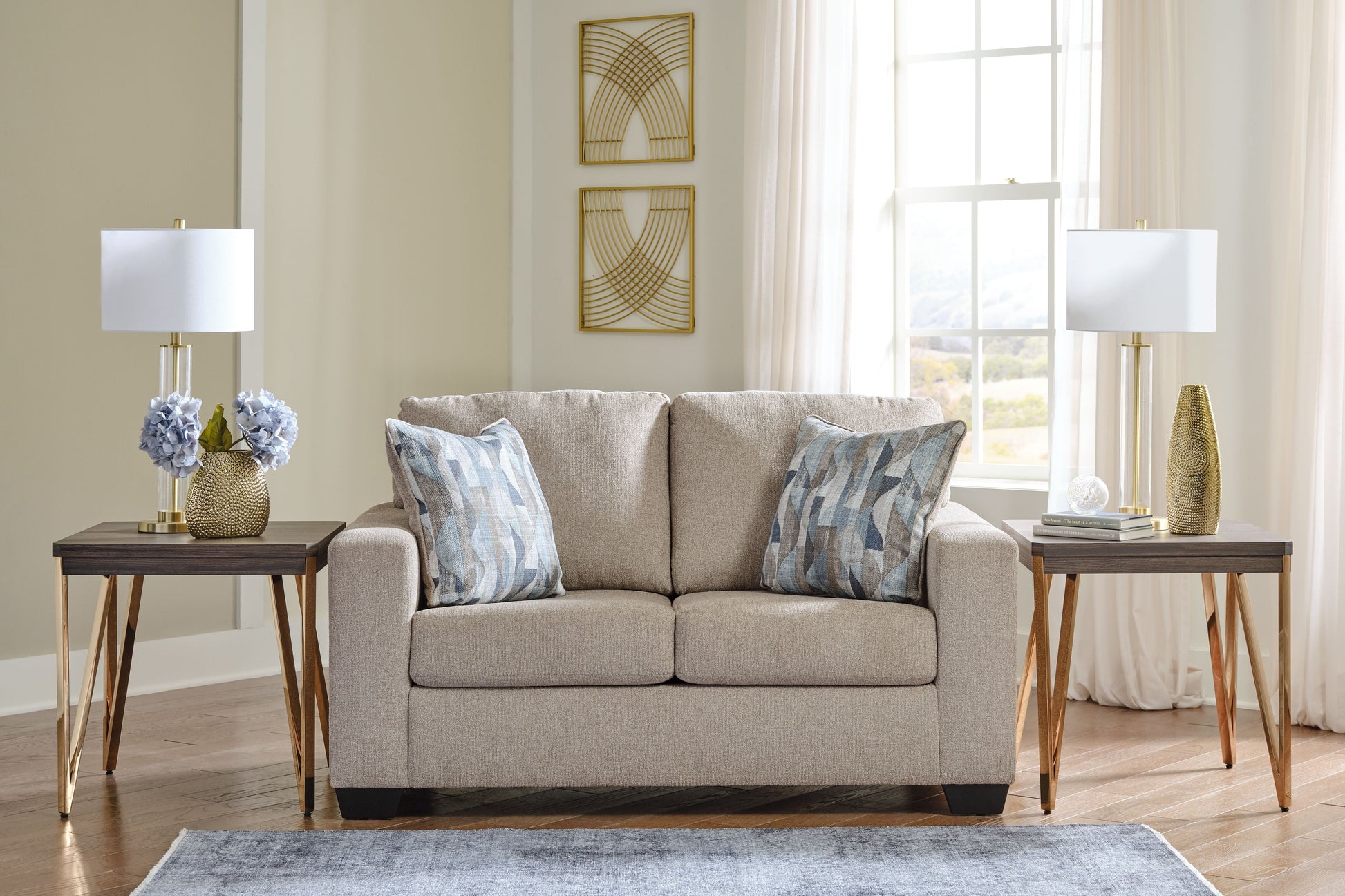Signature Design by Ashley® Deltona - Loveseat | Meri Furniture