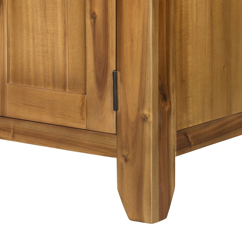 Farmhouse Cabinet Natural Wood