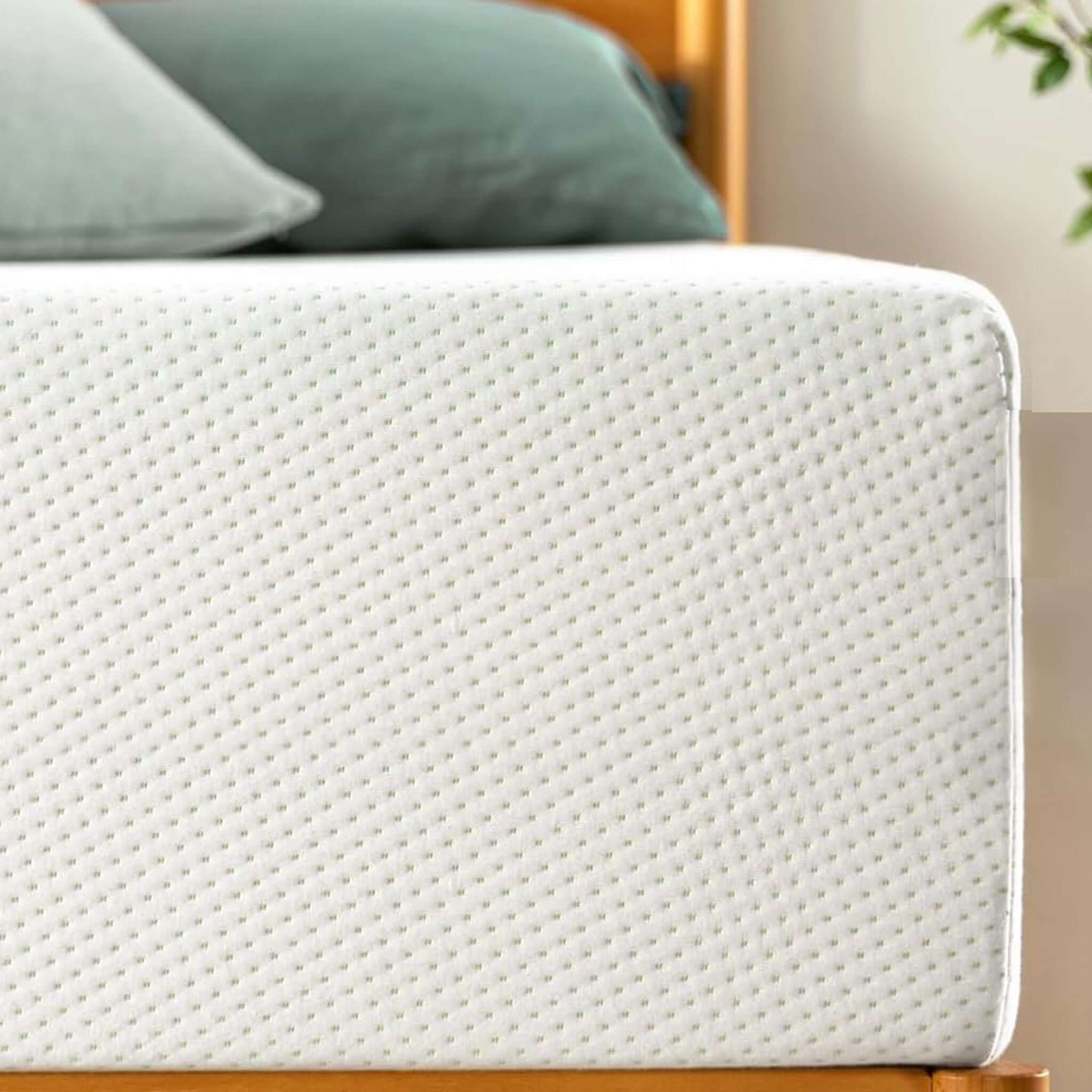 10" Tea Memory Foam Mattress In Box, Fiberglass Free