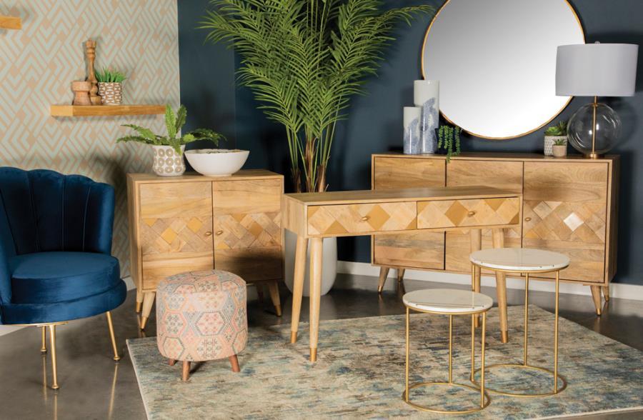 Coaster Fine Furniture Alyssum - Mango Wood Accent Cabinet | Meri Furniture