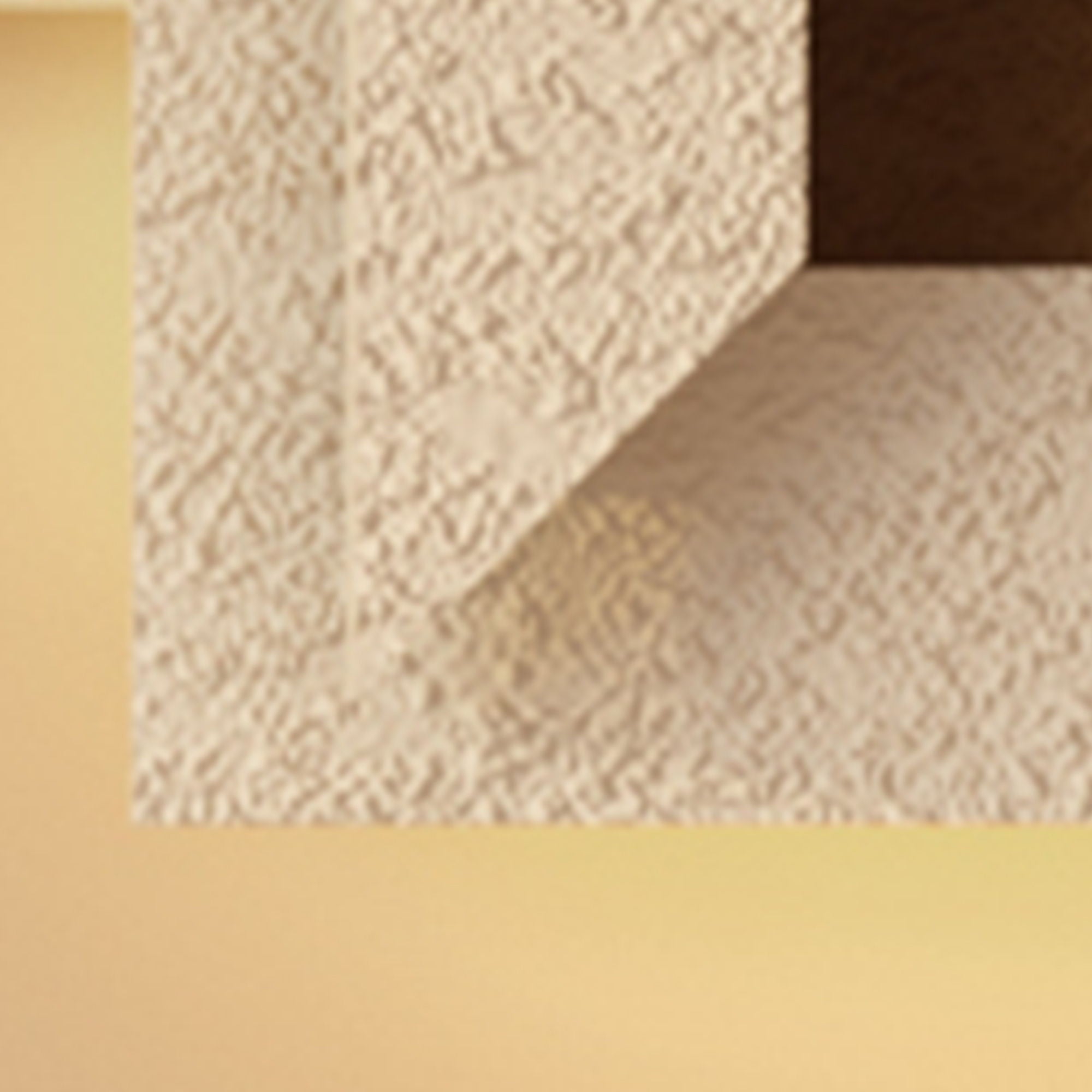 3D LED Sandstone Wall Decor With Simulated Plants, Glass Vase & Remote Control - Light Coffee