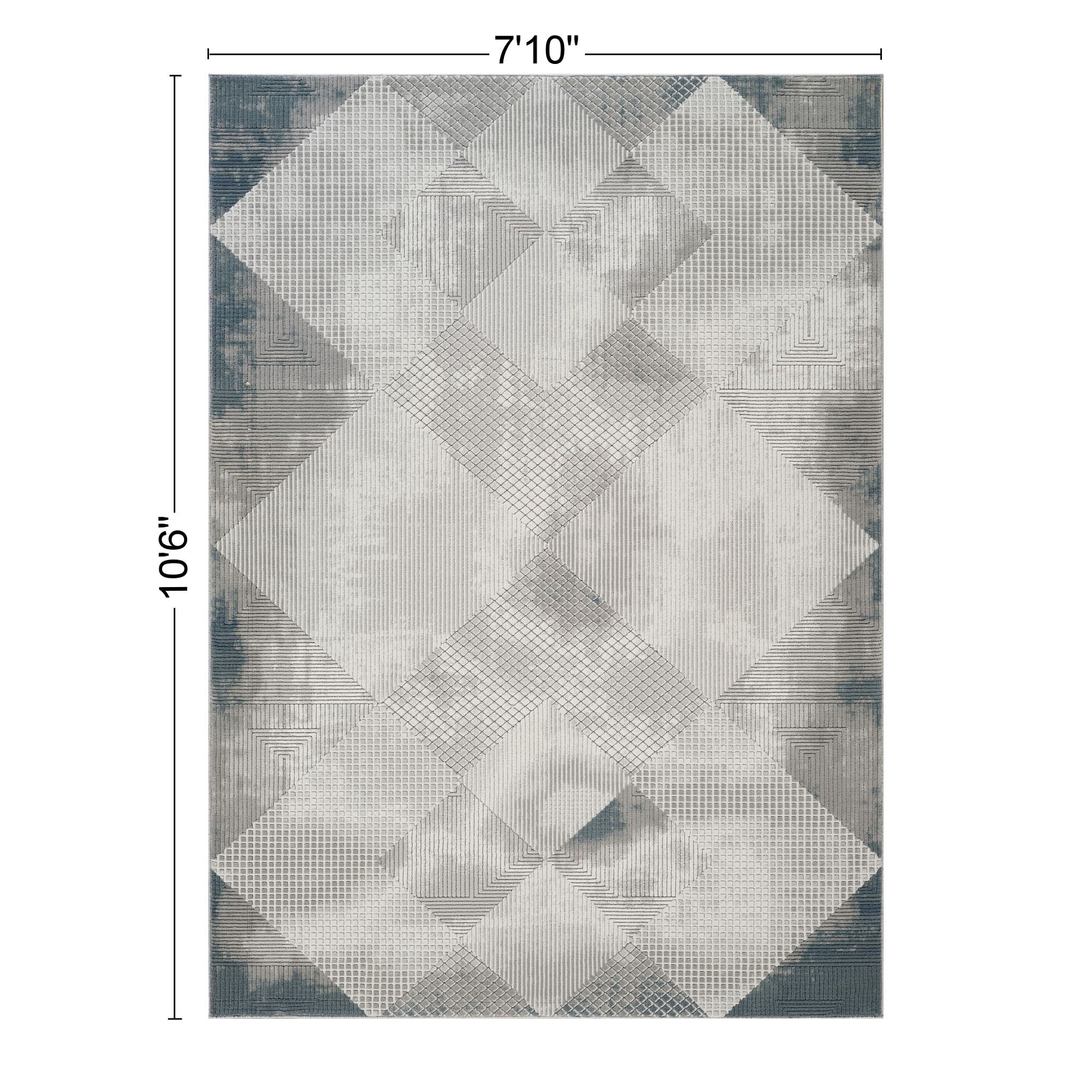 Geometrix - Area Rug With Geometric Effect