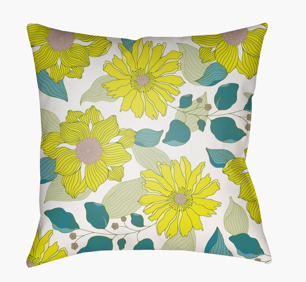 Moody Floral Pillow