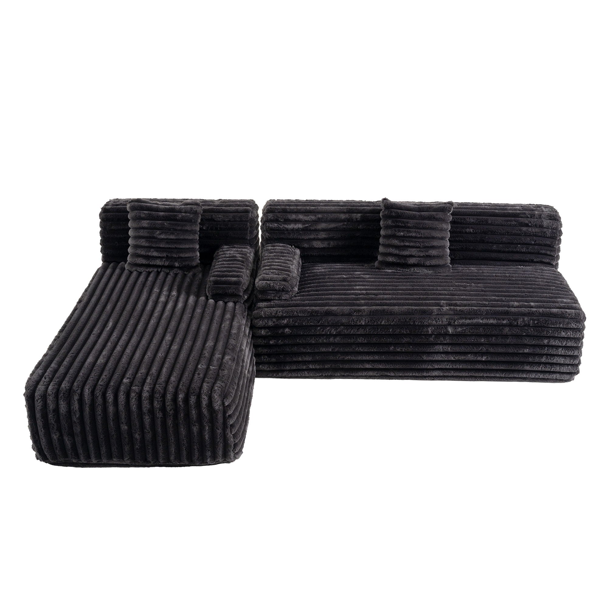 Cloud Sectional Sofa Upholstered Couch Free Combined Sofa