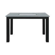 Dining Table Set With 4 Chairs, 5 Piece Set - Gray