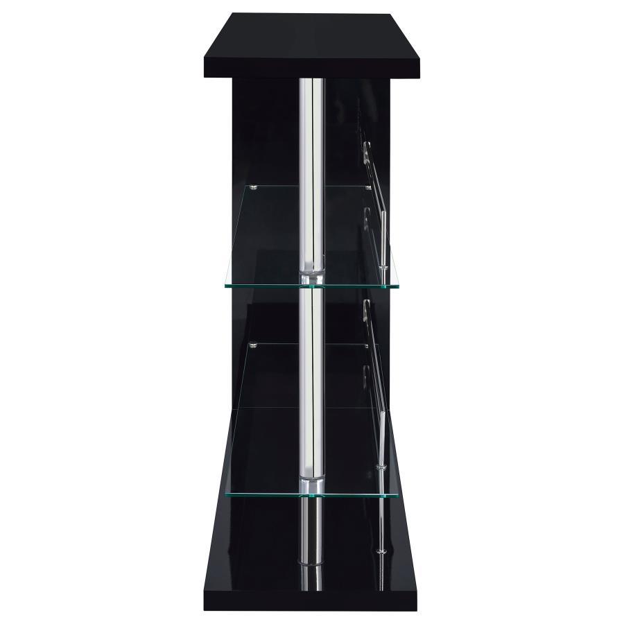 Coaster Fine Furniture Prescott - Rectangular 2-Shelf Bar Unit | Meri Furniture