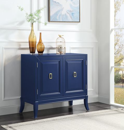 ACME •Assembled•Rectangular Accent Table w/2 Door•Table Top Thickness: 25 mm | Meri Furniture