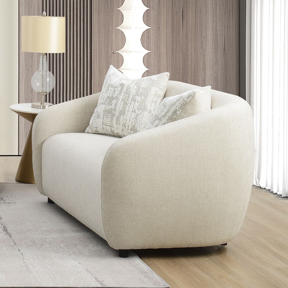 ACME Etienne - Loveseat With 3 Pillows | Meri Furniture