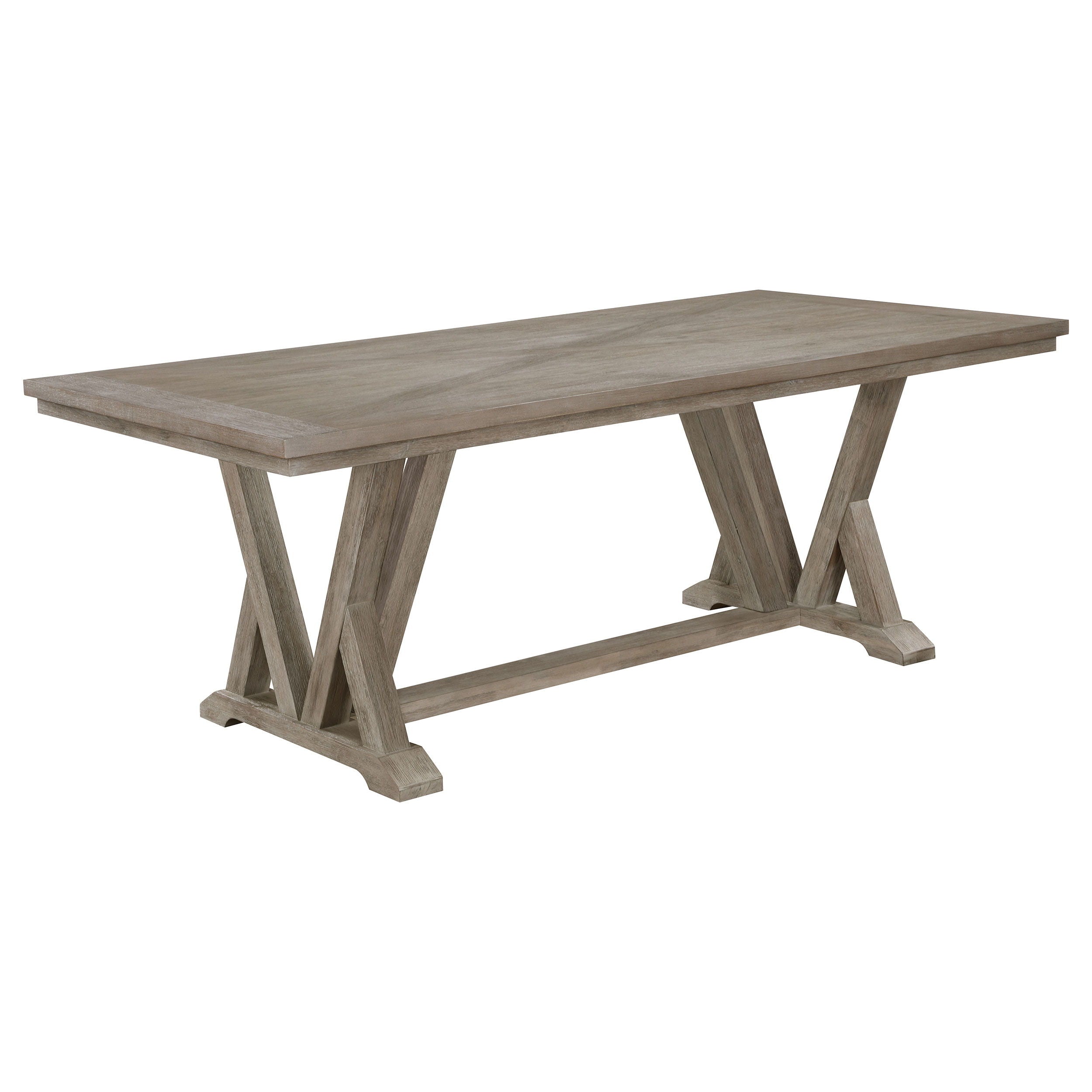 Coaster Fine Furniture Cornelia - Rectangular Dining Table - Coastal Gray | Meri Furniture