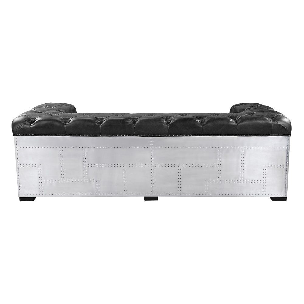 ACME Brancaster - Loveseat - Black | Meri Furniture