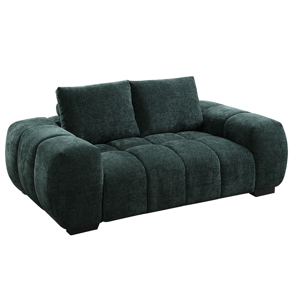 ACME Ferrand - Loveseat - Green | Meri Furniture