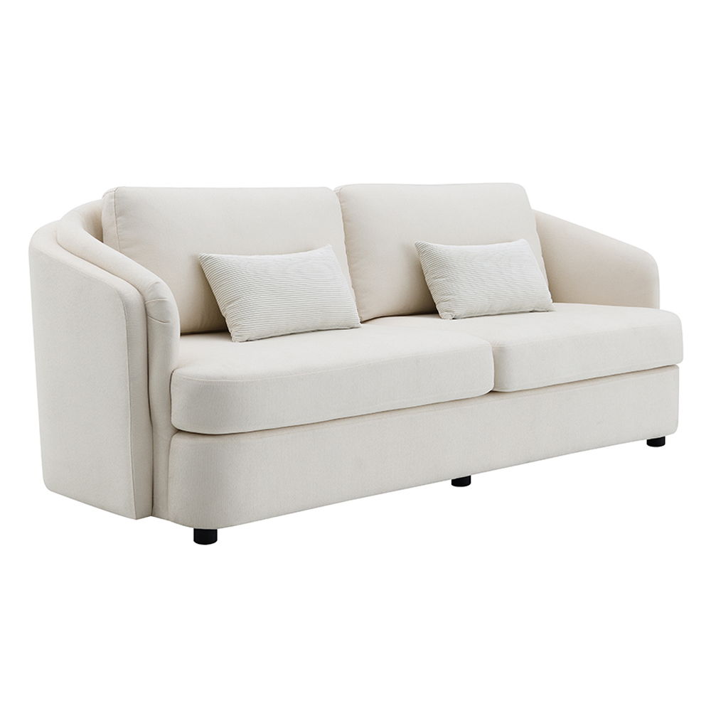 ACME Mariko - Sofa With 2 Pillows - Beige Linen | Meri Furniture