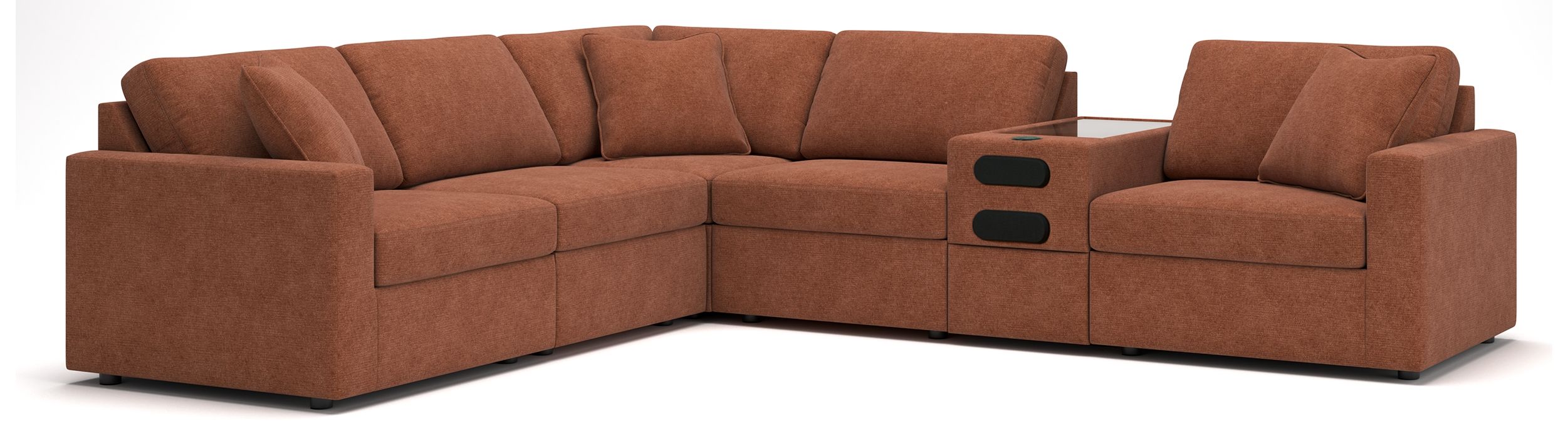 Signature Design by Ashley® Modmax - Spice - Sectional | Meri Furniture