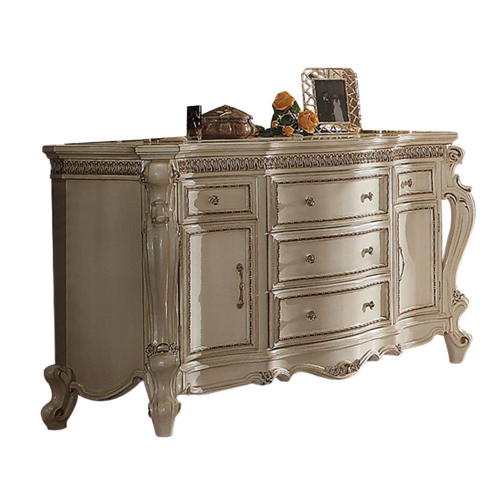ACME 5 Drw & 2 Doors • Drawer: GLIDE Side Metal (3 Ball Bearing, Full Ext.). | Meri Furniture