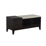 ACME Boyet - Bench - Fabric & Black | Meri Furniture