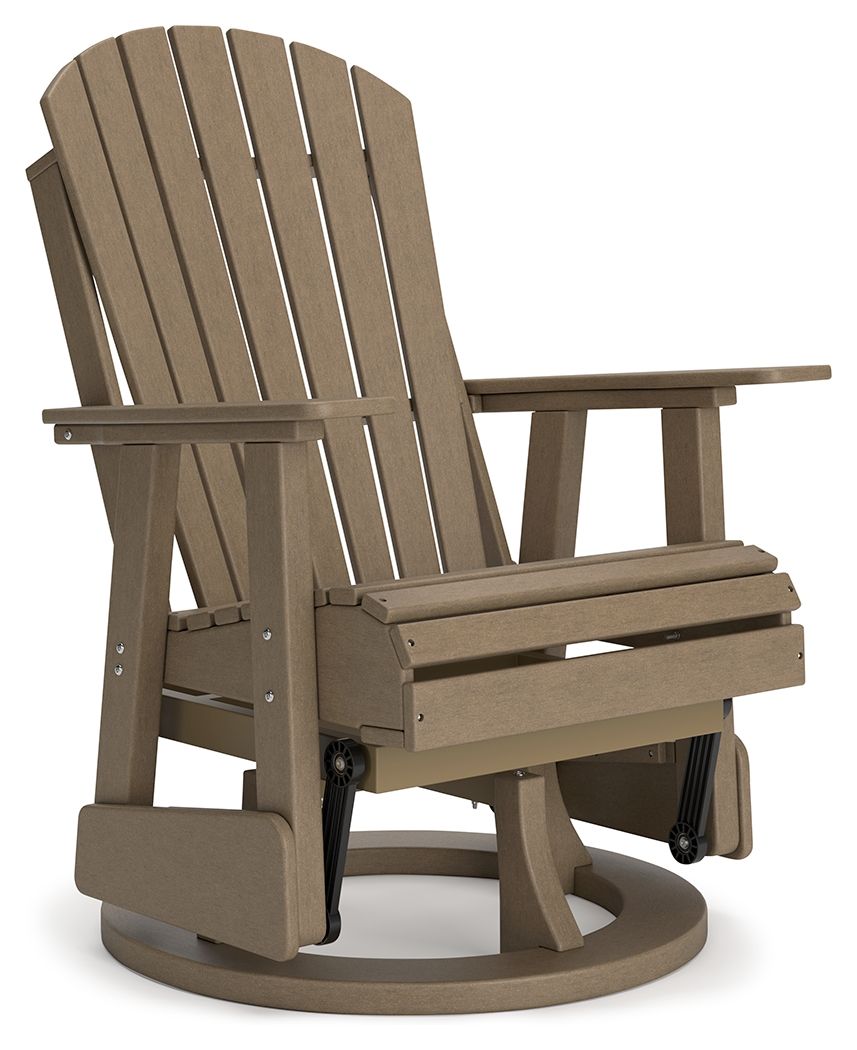 Signature Design by Ashley® Hyland Wave - Swivel Glider Chair | Meri Furniture