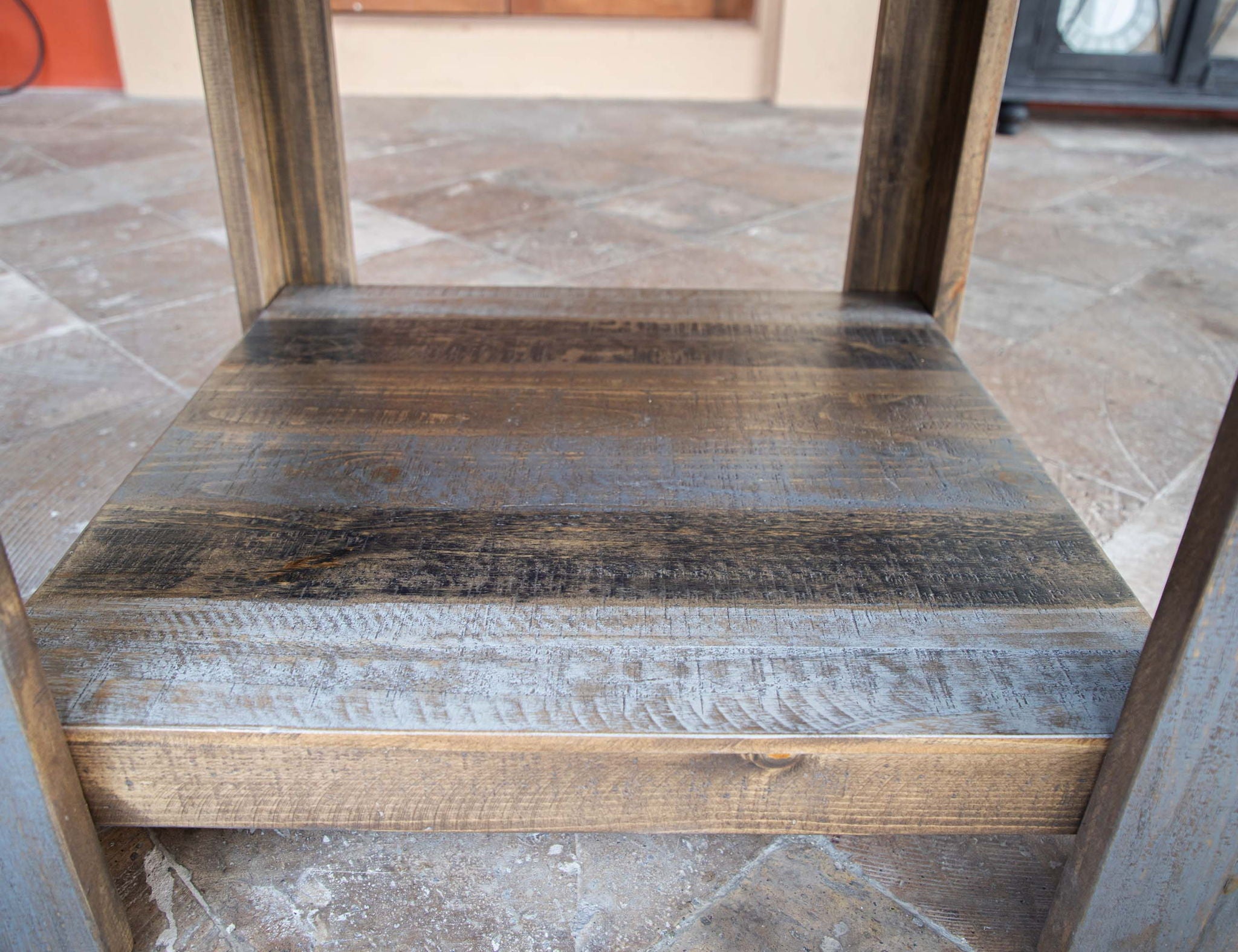 Loft - 54" Square Table - Two Tone Gray / Brown