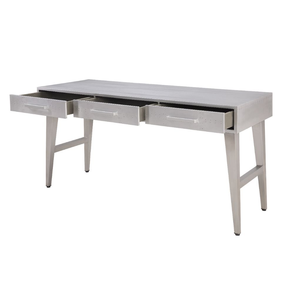 ACME Brancaster - Desk - Aluminum - 31" | Meri Furniture