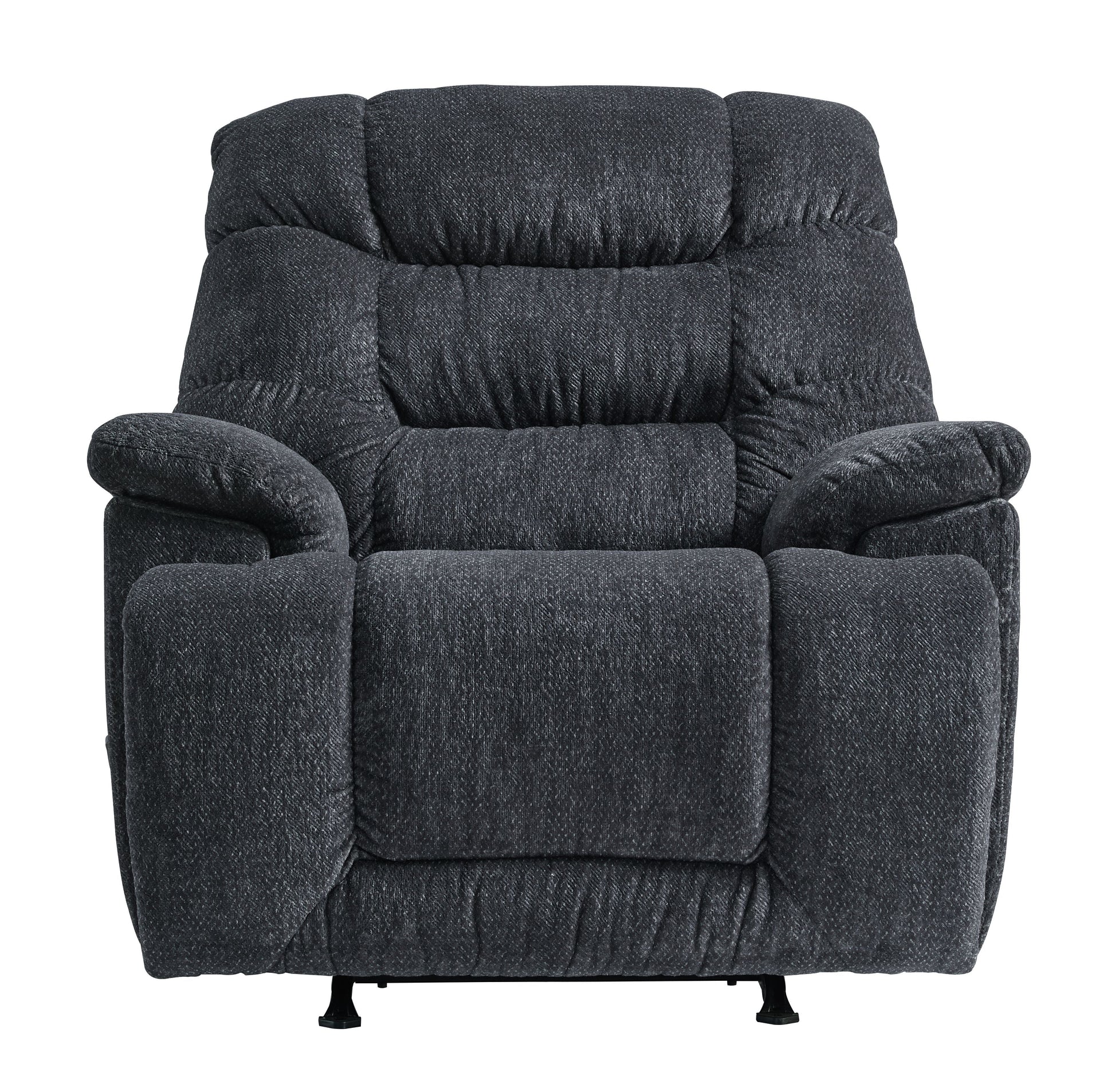 Ashley Furniture Bridgtrail - Charcoal - Rocker Recliner | Meri Furniture