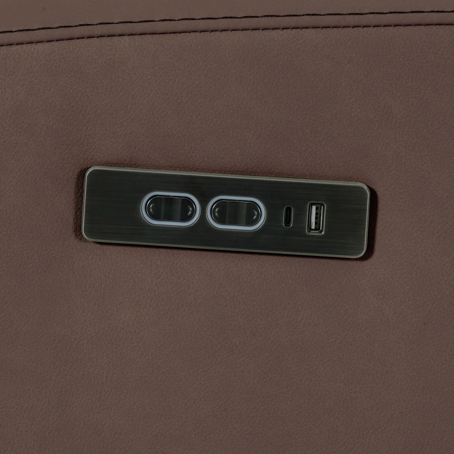 Beckham - L Arm Recliner P2 & ZG - Brown