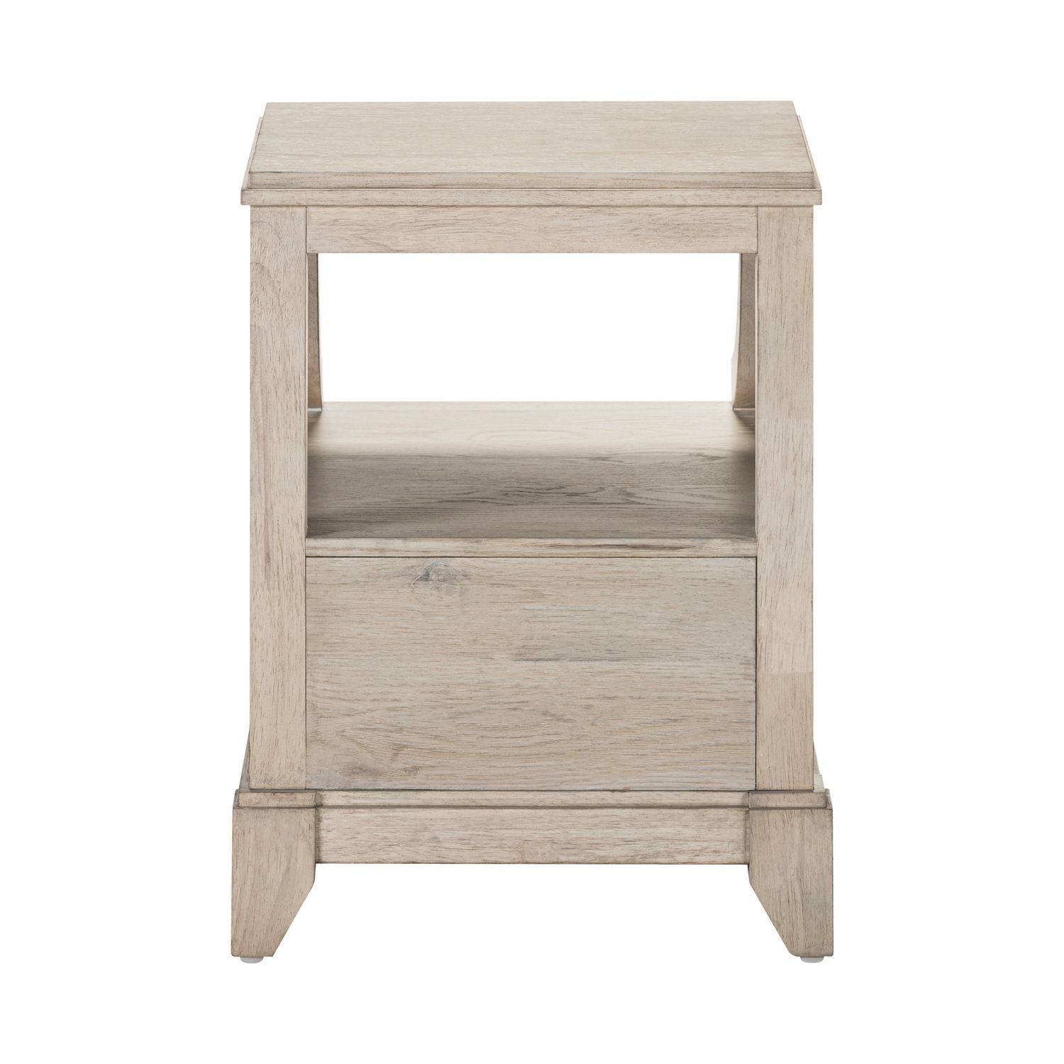 New Haven - Chairside Table - Sanctuary White