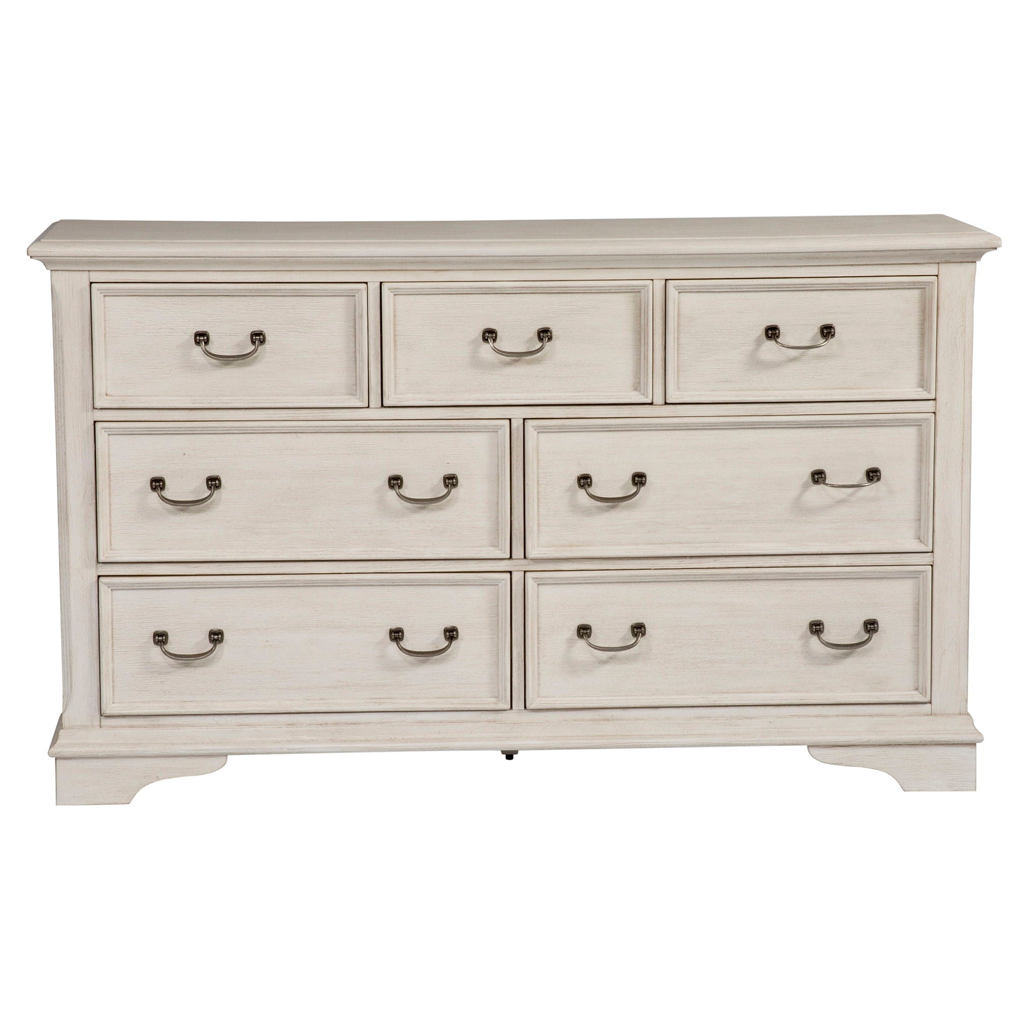 Liberty Furniture Bayside - 7 Drawer Dresser - White | Meri Furniture