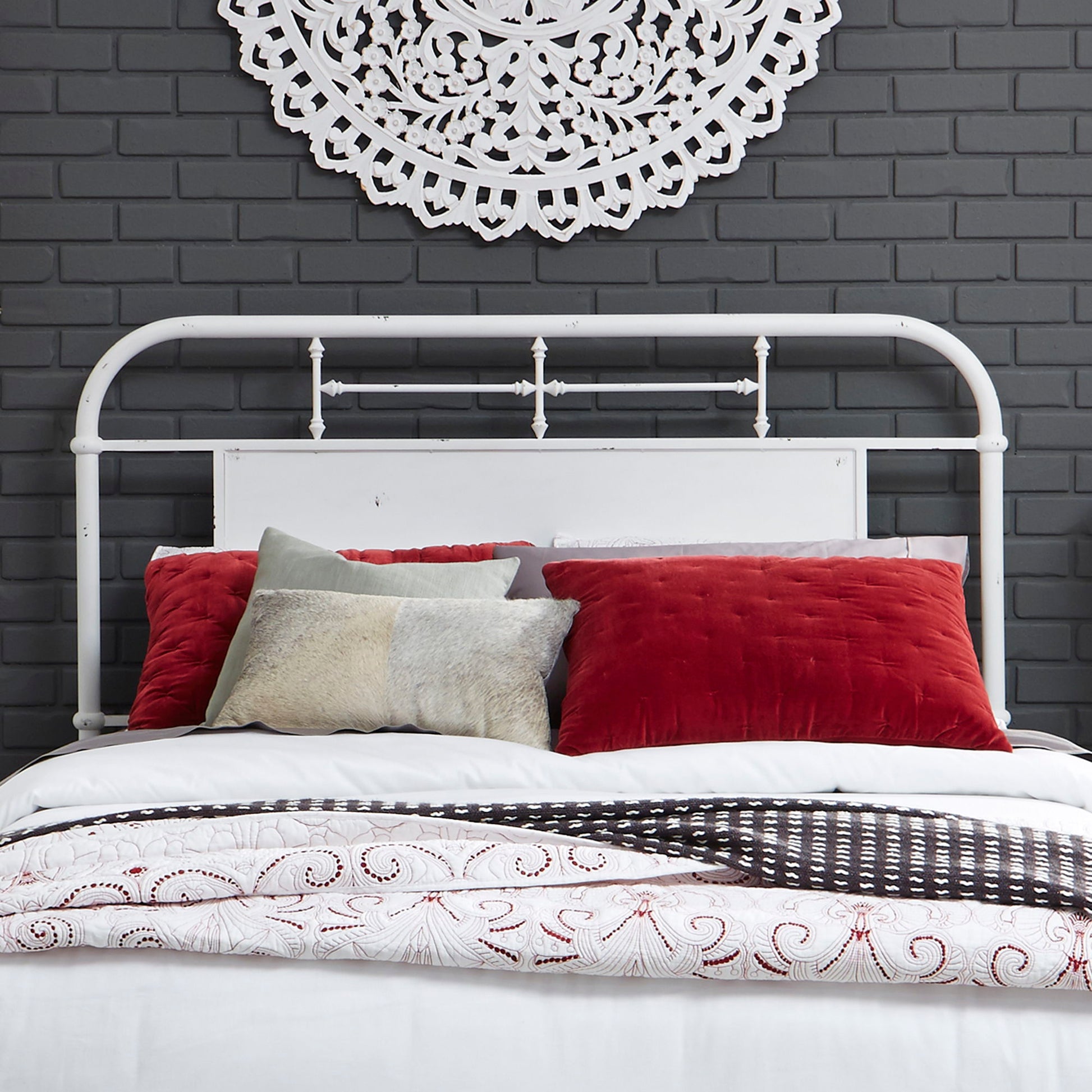 Liberty Furniture Vintage Series - Metal Headboard | Meri Furniture