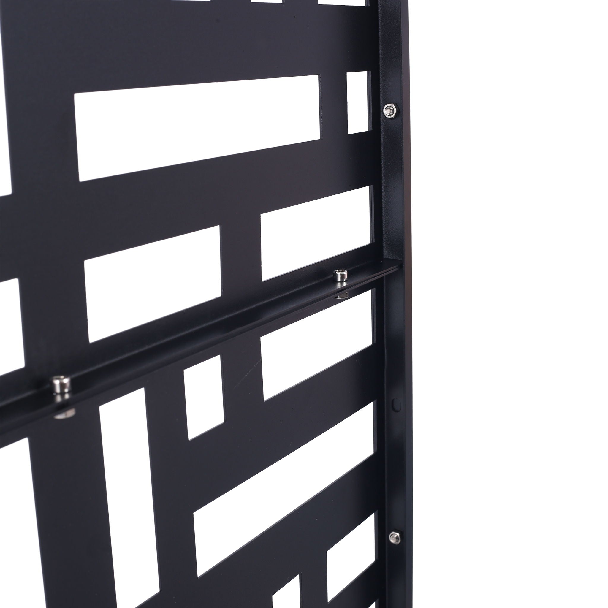 Decorative Freestanding Metal Privacy Screen For Indoor & Outdoor Use