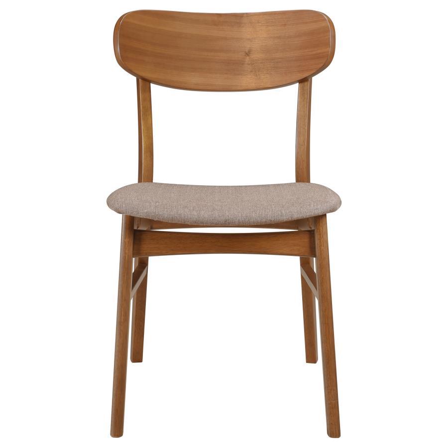 Coaster Fine Furniture Dortch - Dining Side Chair (Set of 2) - Walnut And Brown | Meri Furniture