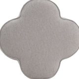 ACME Clover - Counter Height Chair (Set of 2) - Beige Fabric & Champagne Finish | Meri Furniture