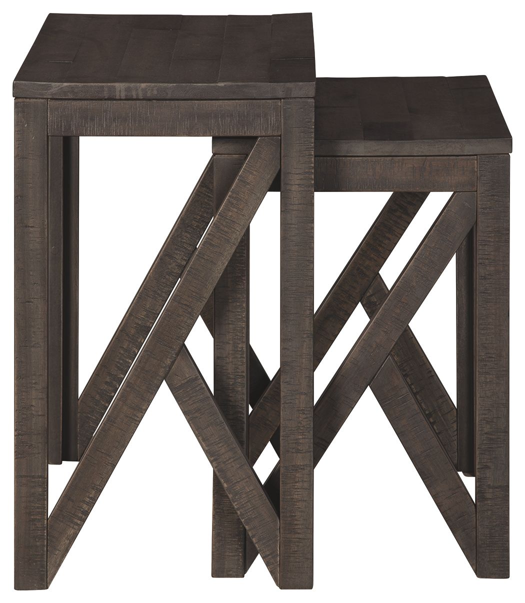 Ashley Furniture Emerdale - Gray - Accent Table Set (Set of 2) | Meri Furniture