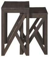 Ashley Furniture Emerdale - Gray - Accent Table Set (Set of 2) | Meri Furniture
