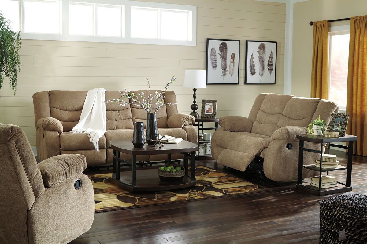 Signature Design by Ashley® Tulen - Reclining Living Room Set | Meri Furniture