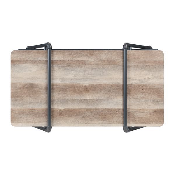 ACME Brantley - Coffee Table - Oak & Sandy Gray Finish | Meri Furniture
