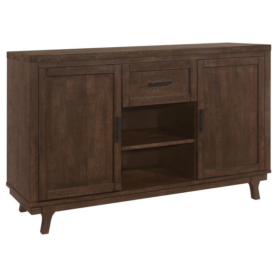 Coaster Fine Furniture Reynolds - 2 Door Sideboard Buffet Storage Cabinet - Brown Oak | Meri Furniture