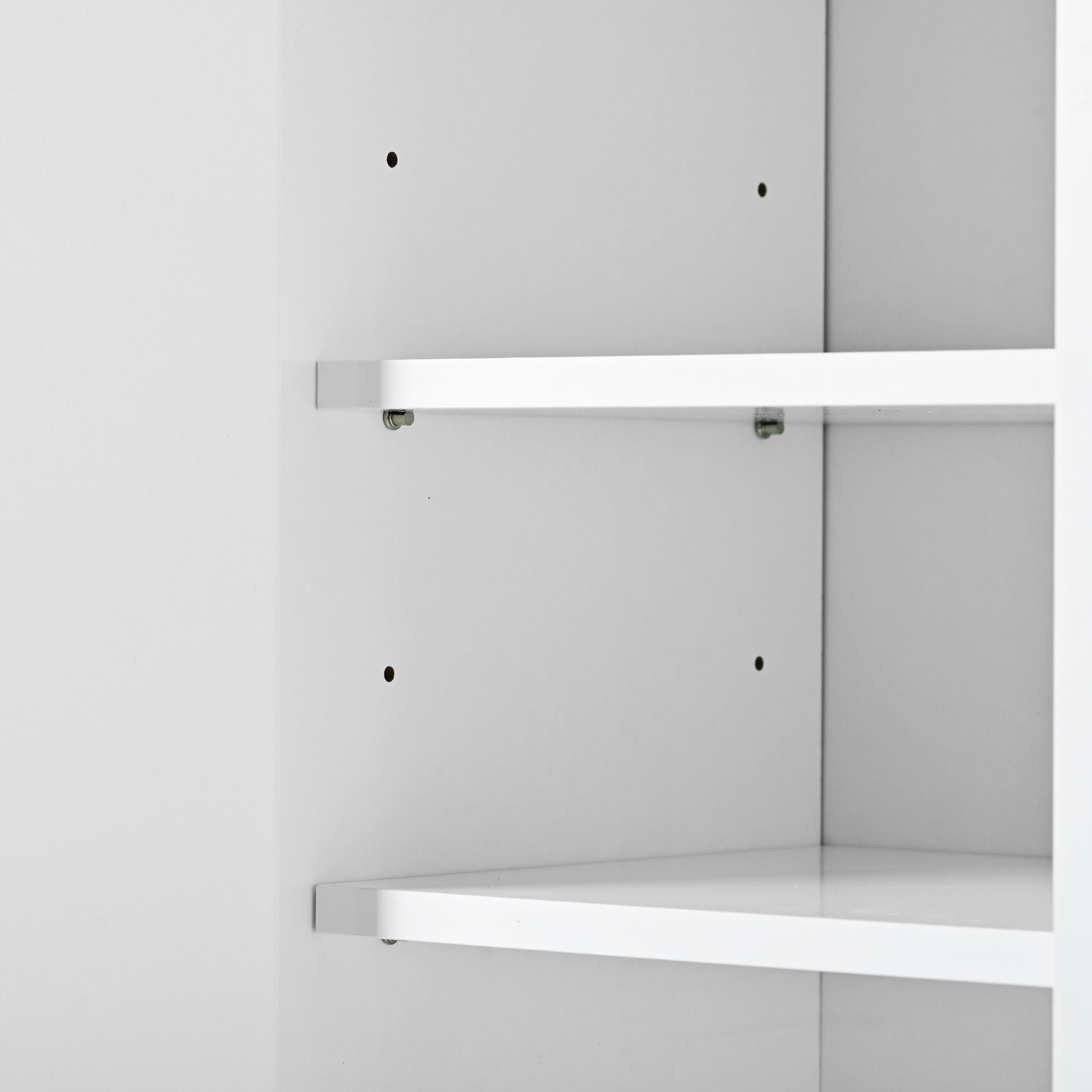 Sleek And Modern Shoe Cabinet With Adjustable Shelves, Space Saving Design