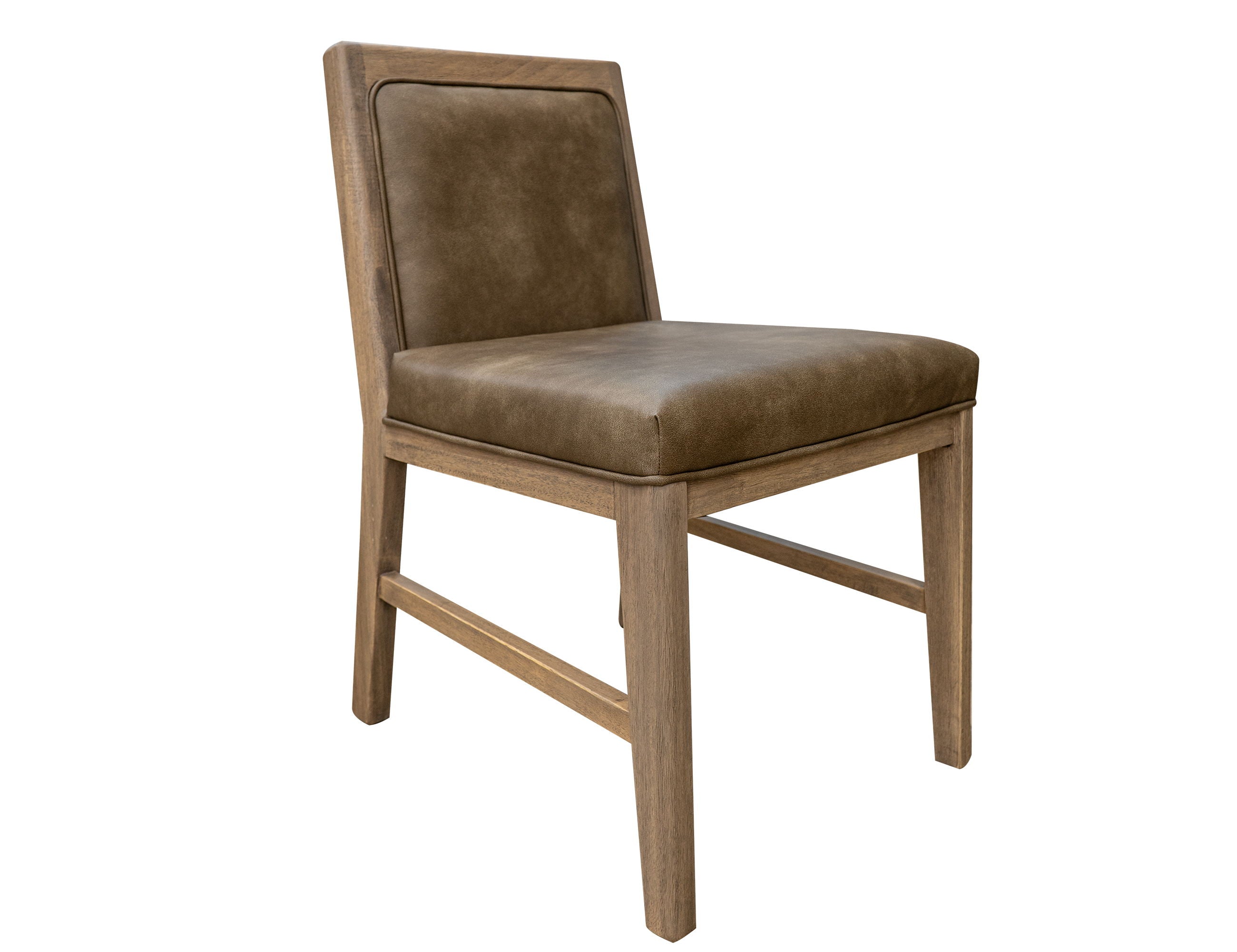 International Furniture Direct Xel-Ha - Upholstered Chair (Set of 2) - Almond Brown | Meri Furniture